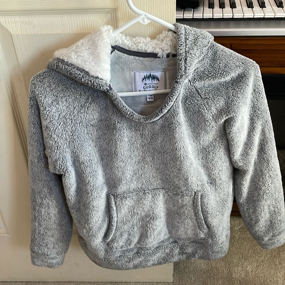 Kids girls fleece hoodie